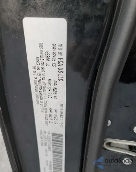 2018 Dodge Charger R/T из США, поврежденный, VIN 2C3CDXCT1JH180879